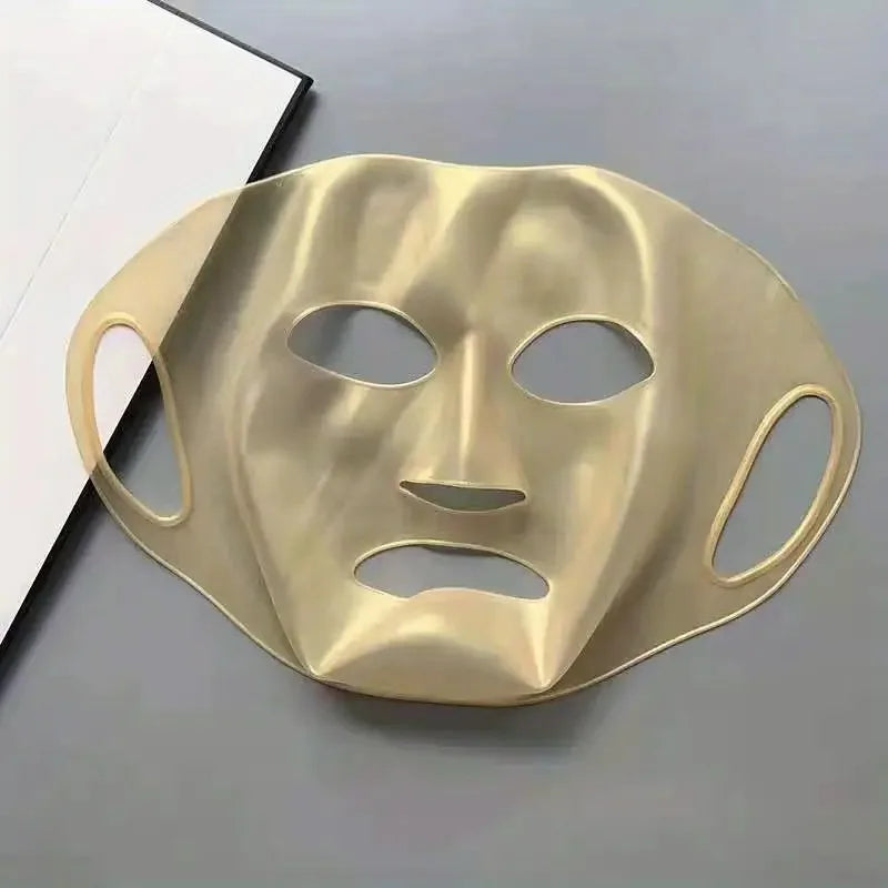 Silicone Mask For Nourishing Skin - Silicone Mask Cover Reusable, 3D Anti-Evaporation Face Sheet Mask Protective Case