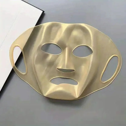 Silicone Mask For Nourishing Skin - Silicone Mask Cover Reusable, 3D Anti-Evaporation Face Sheet Mask Protective Case